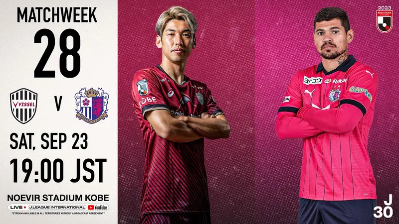 Cầu thủ Vissel Kobe chiến đấu quyết liệt trước phòng ngự từ Cerezo Osaka Cầu thủ Vissel Kobe chiến đấu quyết liệt trước phòng ngự từ Cerezo Osaka
